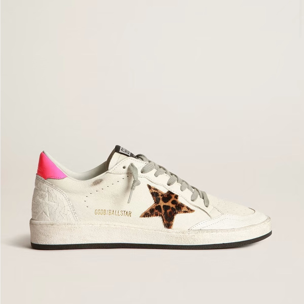 Golden Goose White Ball Star Sneakers